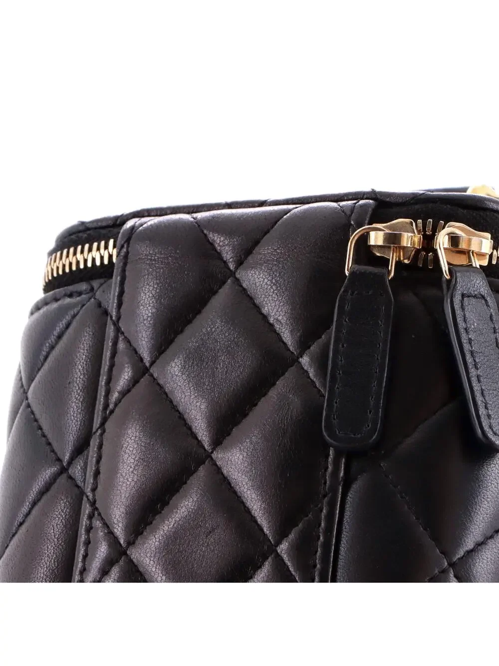 Chanel Cc Top Handle Vanity Case With #343024C33B